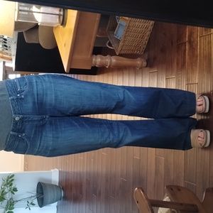 Loft Long & Lean Dark Wash Jeans